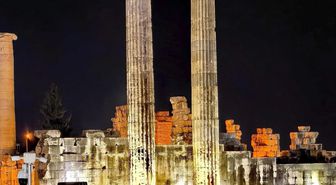 Didim Apollon Tapınağı, gece de ziyaret edilebilecek