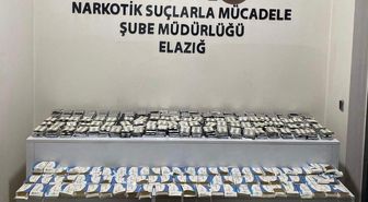 Elazığ'da düzenlenen uyuşturucu operasyonunda 2 zanlı tutuklandı