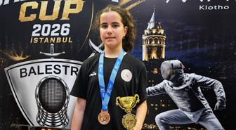 Eskişehirli eskrimciler uluslararası turnuvaya damga vurdu