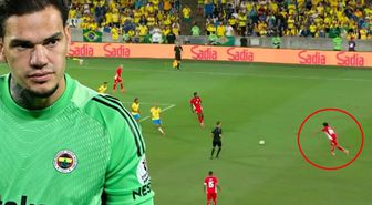 Fener taraftarını delirten Ederson orta sahadan gol yedi, sonrasında olanlara inanamadı