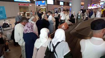 Hacılar kutsal topraklardan yurda dönmeye başladı