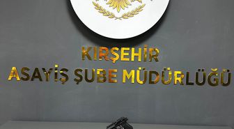 Kırşehir'de ruhsatsız tabanca ve fişek ele geçirildi