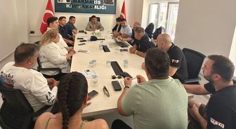 Marmaris'te 'Açık Su Yüzme Yaz Şampiyonası' koordinasyon toplantısı yapıldı