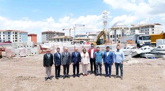 Milletvekili Gürcan ve Başkan Albayrak'tan Kocakır TOKİ şantiyesine ziyaret