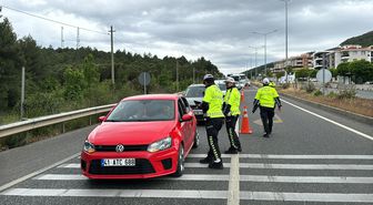 Muğla'da bayram trafiğinde denetimler arttı, kazalar azaldı