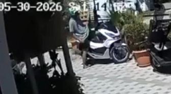 Muğla'da motosiklet hırsızlığı kameraya yansıdı