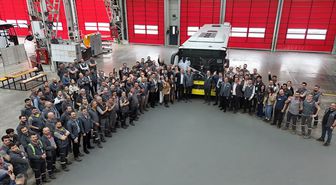 Otokar üretimi ilk Mercedes-Benz Conecto otobüs banttan indi