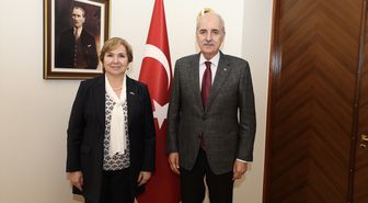 TBMM Başkanı Kurtulmuş, Türkiye'nin Helsinki Büyükelçiliğini ziyaret etti
