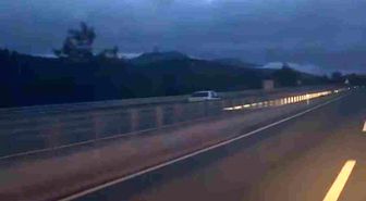 Ters yönde kilometrelerce ilerleyerek trafiği tehlikeye düşürdü