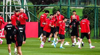 Türkiye Dünya Kupası öncesi ilk hazırlık maçında Kuzey Makedonya karşısında