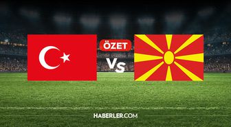 Türkiye Kuzey Makedonya maç özeti ve golleri! (ÖZET) Türkiye Kuzey Makedonya kaç kaç bitti, golleri kim attı?