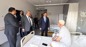 Vali Masatlı’dan bayramda hastane ziyareti