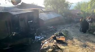 Yayla evinden ormana sıçrayan yangın söndürüldü