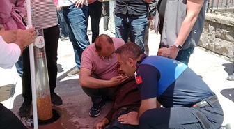'Yol verme' kavgasında seken kurşunun isabet ettiği esnaf yaralandı