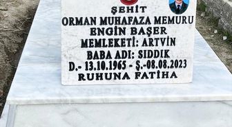 Artvin'de 9 şehit mezarı onarıldı