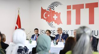 Bakan Işıkhan İsviçre'de Türk Sivil Toplum Kuruluşları ile Buluştu