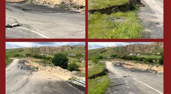 Baki Ersoy, Felahiye'de çöken yolu TBMM gündemine taşıdı