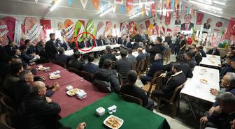 BBP lideri Mustafa Destici, MHP çadırını ziyareti etti