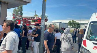 Çerkezköy'de apartman yangını paniğe neden oldu