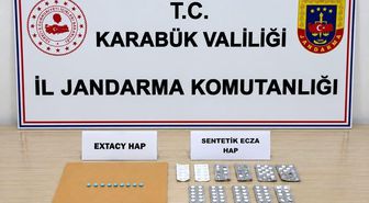 Karabük'te 241 uyuşturucu hap ele geçti