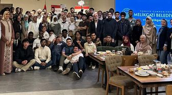 Kayseri'de uluslarası öğrencilerin bayram ve mezuniyet sevinci