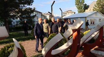 Tümgeneral Özkul, Seydişehir'de gaziler derneğini ziyaret etti