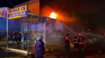 Şanlıurfa'da iki iş yerinde çıkan yangın kontrol altına alındı