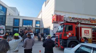 Sinop'ta hastanede yangın paniği