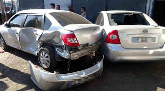 Takılan gaz pedalı ortalığı savaş alanına çevirdi
