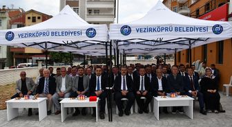 Vezirköprü'de hayırsever iş insanının yaptırdığı 112 Acil Sağlık Hizmetleri İstasyonu açıldı