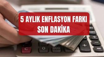 5 AYLIK ENFLASYON FARKI SON DAKİKA: Memur ve memur emeklisi 5 aylık enflasyon farkı açıklandı mı? Temmuz 2026 memur maaş zammı yüzde kaç olacak?