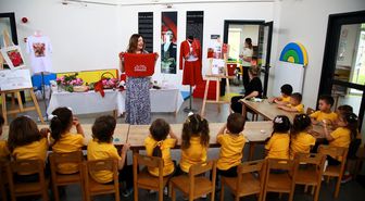 Anaokulu öğrencilerine Edirne kırmızısı ve Edirne gülü tanıtıldı