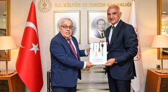 Bakan Ersoy, Rusya'nın yeni büyükelçisini ağırladı