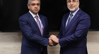 Bakan Işıkhan, Azerbaycan Çalışma ve Halkın Sosyal Koruması Bakanı Aliyev ile görüştü