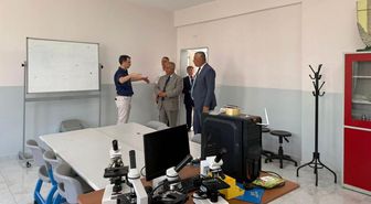 Balıkesir İl Milli Eğitim Müdürü Selehattin Kal, Burhaniye'de Okulları Ziyaret Etti