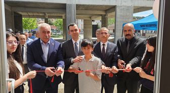 Bayat Halk Eğitimi Merkezi yıl sonu sergisi açıldı