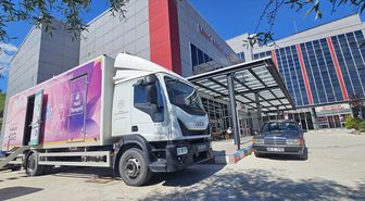 Bayat'ta mobil kanser aracı ile kanser taraması yapıldı