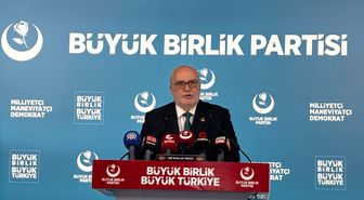 BBP Genel Sekreteri Yelis, basın toplantısı düzenledi
