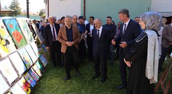 Beyşehir'de yıl sonu sergisi açıldı
