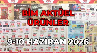 BİM Aktüel ürünler kataloğu! 9-10 Haziran 2026 BİM Aktüel Saç kurutma ve düzleştirme, televizyon, projeksiyon...