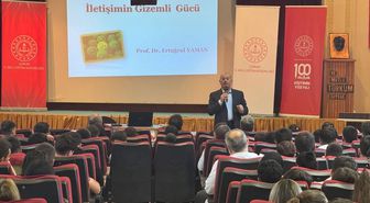 Çorum'da 'İletişimin Gizemli Gücü' konulu seminer düzenlendi