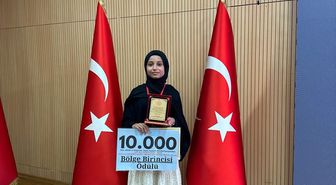 Çorumlu öğrenci Kur’an yarışmasında bölge birincisi
