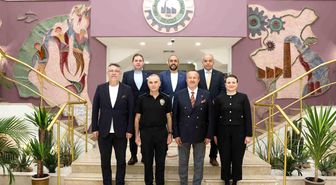 Denizli İl Emniyet Müdürü Sağdıç'tan Denizli OSB Yönetimine tebrik ziyaret etti