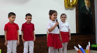 Düzce'de minik öğrencilerin 'Okuma Bayramı' coşkusu