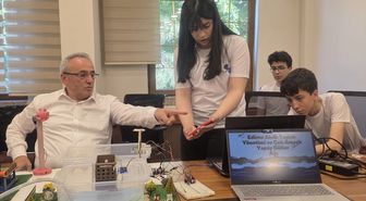 Edirne Süleyman Demirel Fen Lisesi öğrencileri projelerini tanıttı