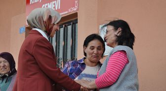 Gümüşhacıköy Kaymakamı Güneş köy ziyaretlerini sürdürüyor