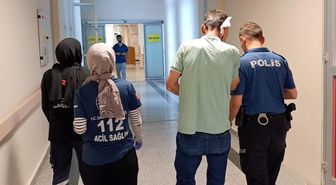 İnşaattan düşen malzeme yayaya isabet etti: 1 yaralı
