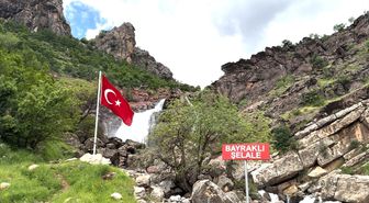 Irak sınırındaki şelaleye 'Mehmetçik dokunuşu'