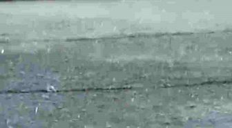 Kapıkule Sınır Kapısı'nda dolu yağışı