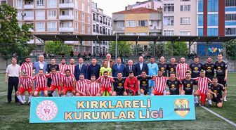 Kırklareli'nde Geleneksel 2026 Kurumlar Ligi Futbol Turnuvası başladı